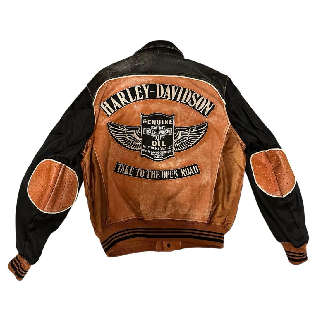 90s ハーレーダビッドソン シングルレザージャケット