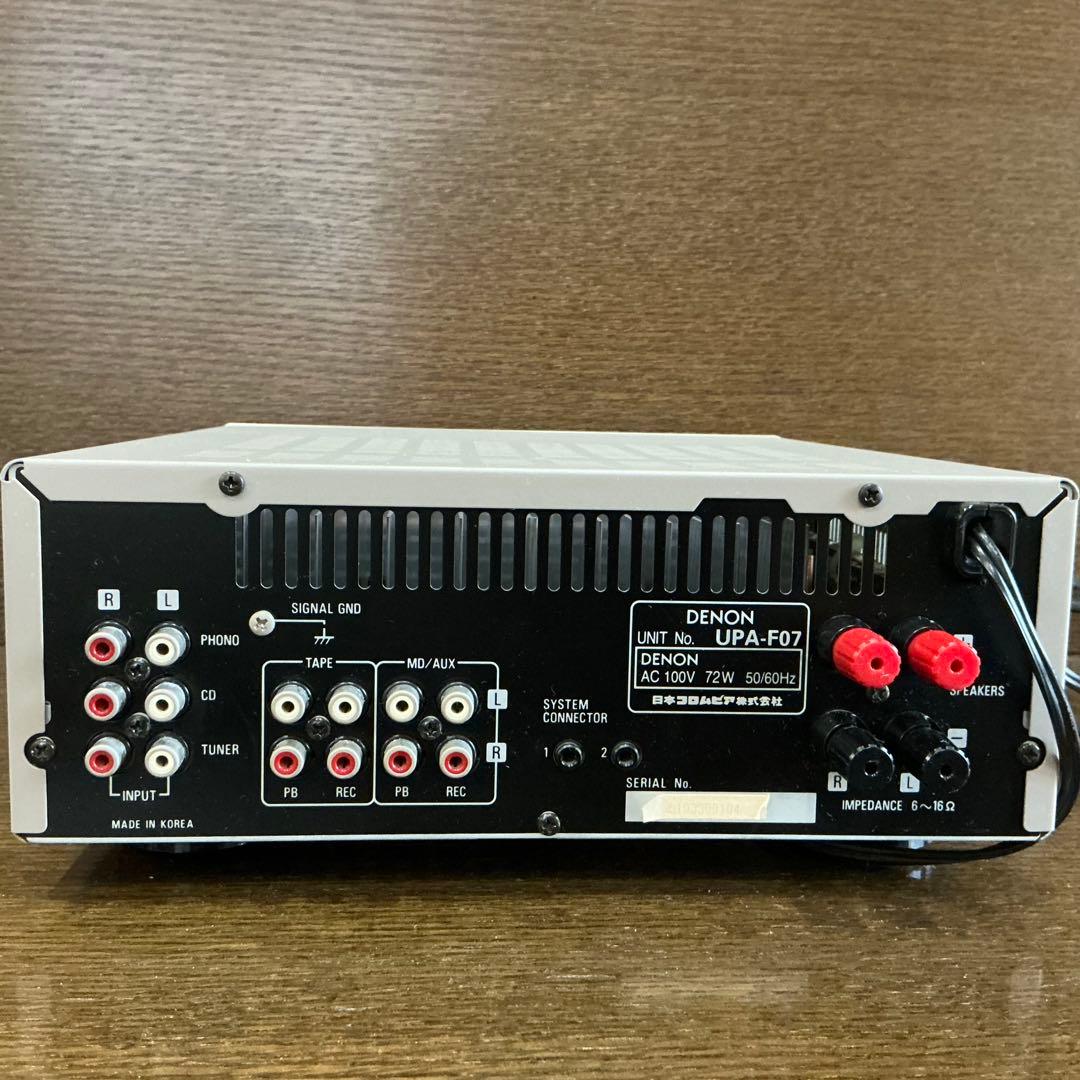 DENON プリメインアンプ UPA-F07