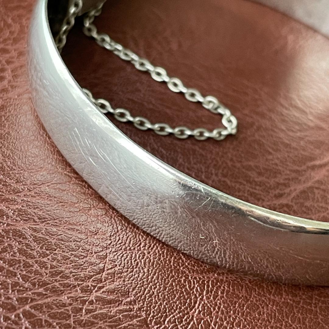 ヴィンテージ バングル メキシコ製 シルバー925 ブレスレット メンズ 希少