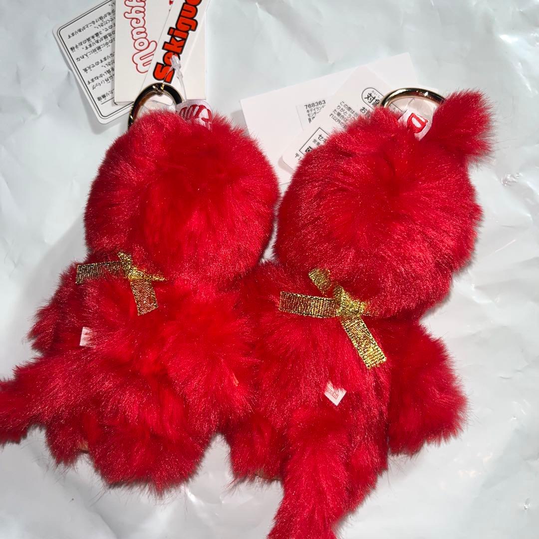 お顔厳選キデイランド80周年モンチッチコラボぬいぐるみキーチェーン男の子女の子