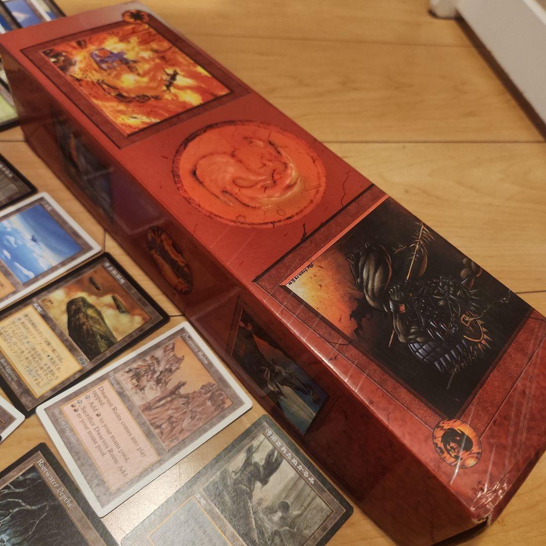 さ*わ様 【中古】マジック：ザ・ギャザリング 箱・boxセット　土地カード　MT