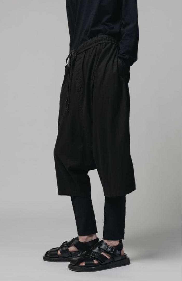 激安最終値下げ‼️The Viridi-anne 24ssサルエルパンツ ブラック