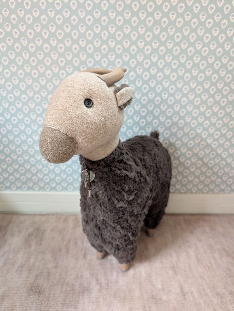 ブルネロクチネリ　非売品　ヤギ　ぬいぐるみ　カシミヤ　モヘア　希少　超レア　美品