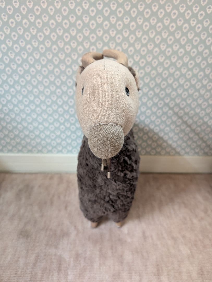 ブルネロクチネリ　非売品　ヤギ　ぬいぐるみ　カシミヤ　モヘア　希少　超レア　美品