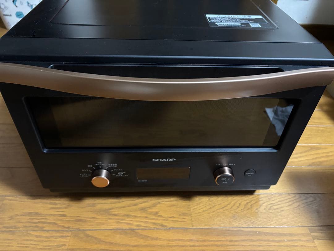 SHARP オーブンレンジ 黒 RE-SD18A-B【ジャンク品】