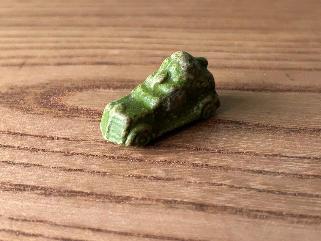 戦前 昭和16年頃 グリコのおまけ 素焼き 装甲車 貴重 第二次世界大戦