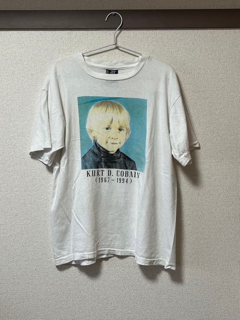 超希少　90s giant カートコバーン 幼少期　追憶Tシャツ