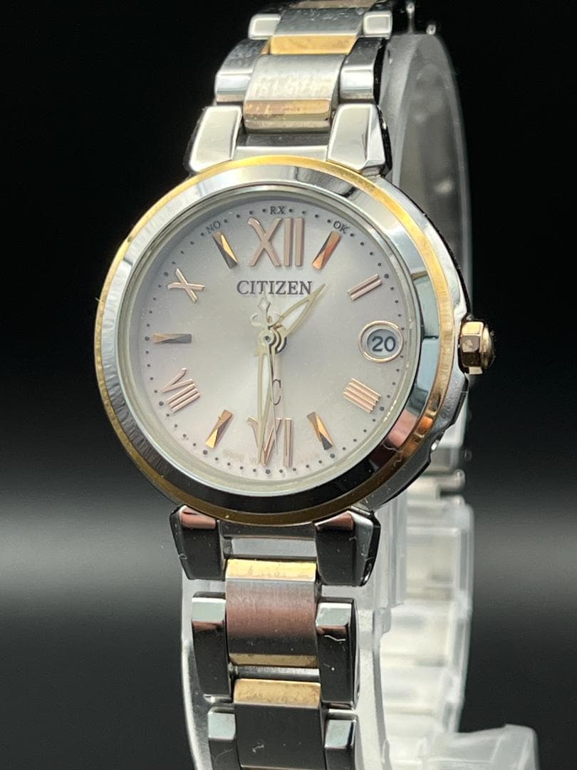 シチズン クロスシー xC デイト エコドライブ 電波ソーラー レディース