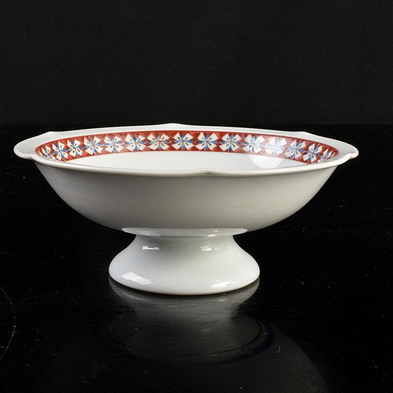 九谷焼　後上俊香(俊子)作　色絵　銘々皿　5客　共箱　M　R6010