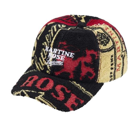 【黒】Supreme Martine Rose® Towel 6-Panel