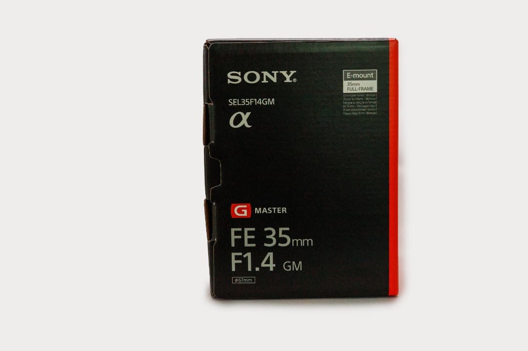 【】SONY FE 35mm F1.4 GM