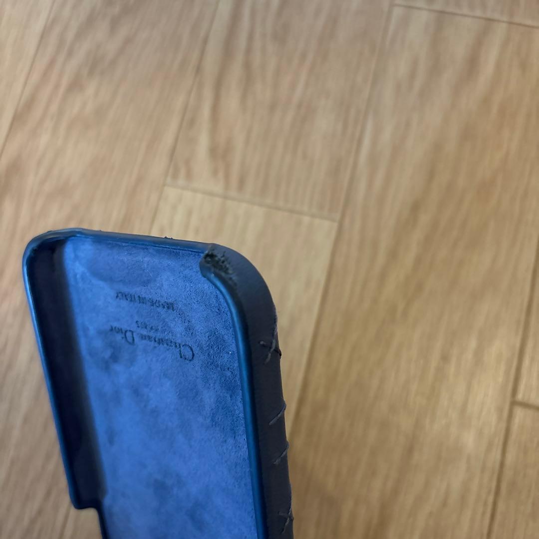 dior iPhone12 ケース　カードホルダー　ディオール　本物