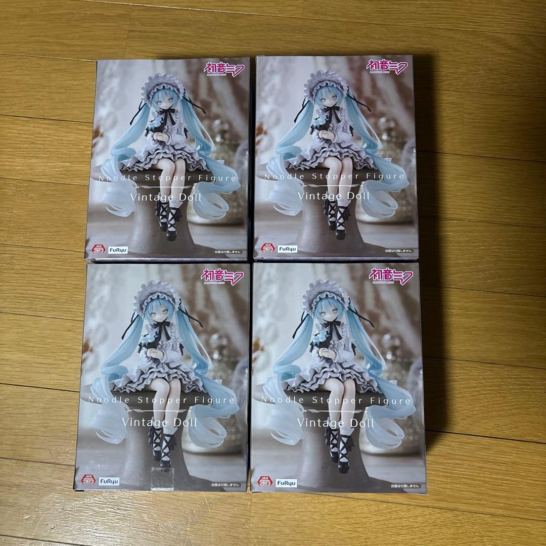 初音ミク　ぬーどるストッパーフィギュア　ヴィンテージドール　4体