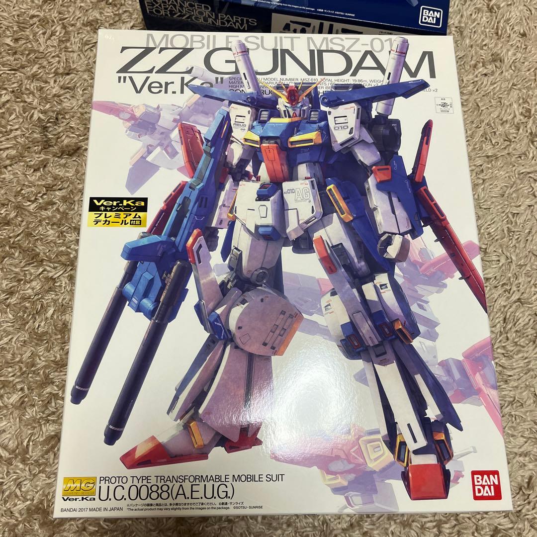 バンダイ MG 1／100 ダブルゼータガンダムVer．Kaプレミアムデカール…