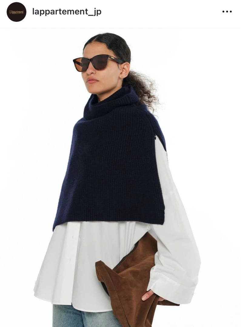 新品未使用！アパルトモン GOOD GRIEF RIBBED KNIT スヌード