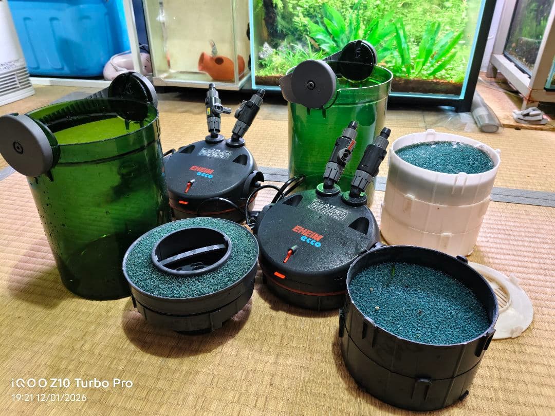 EHEIM 2234 外部フィルター 2台セット ジャンク／保証なし