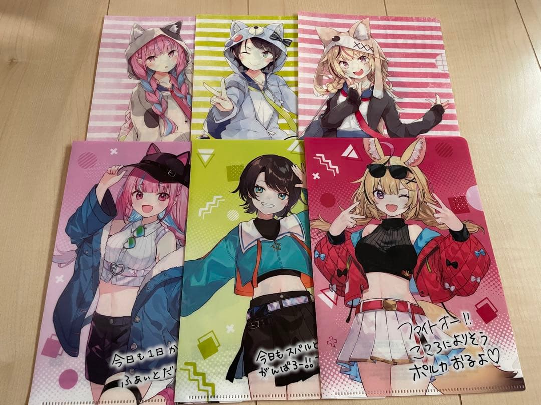 ホロライブ クリアファイル 34枚➕ミニ下敷き4枚