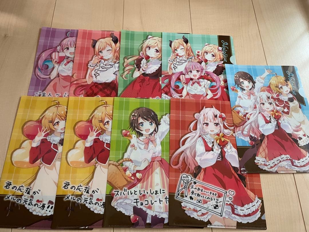 ホロライブ クリアファイル 34枚➕ミニ下敷き4枚