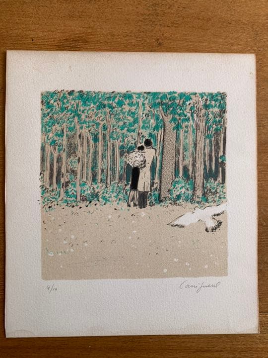 カシニョール リトグラフ 希少