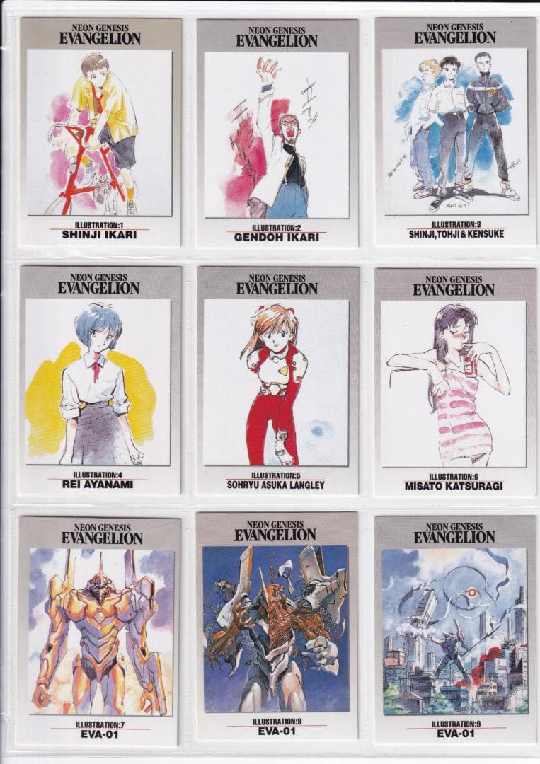 新世紀エヴァンゲリオン　カードダスマスターズ　 弐集　 フルコンプ　初版