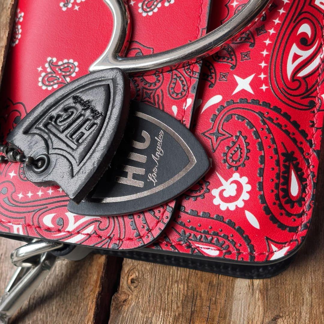 定価9.3万 未使用品 HTC ハンドバック ミニバック ペイズリー ショルダー