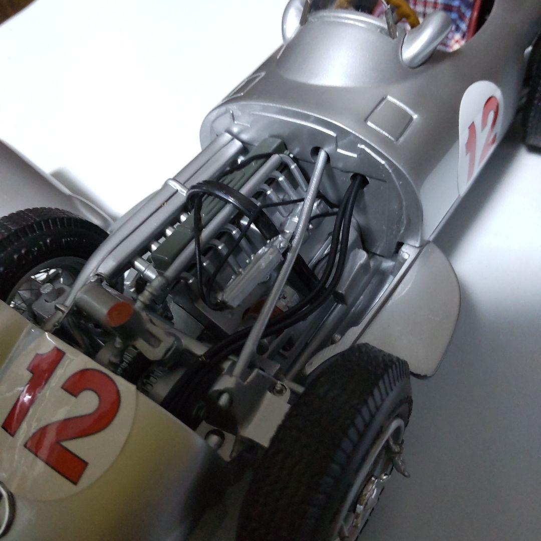 メルセデス・ベンツ W196 シルバーアロー モノポスト 1/18 シーエムシー