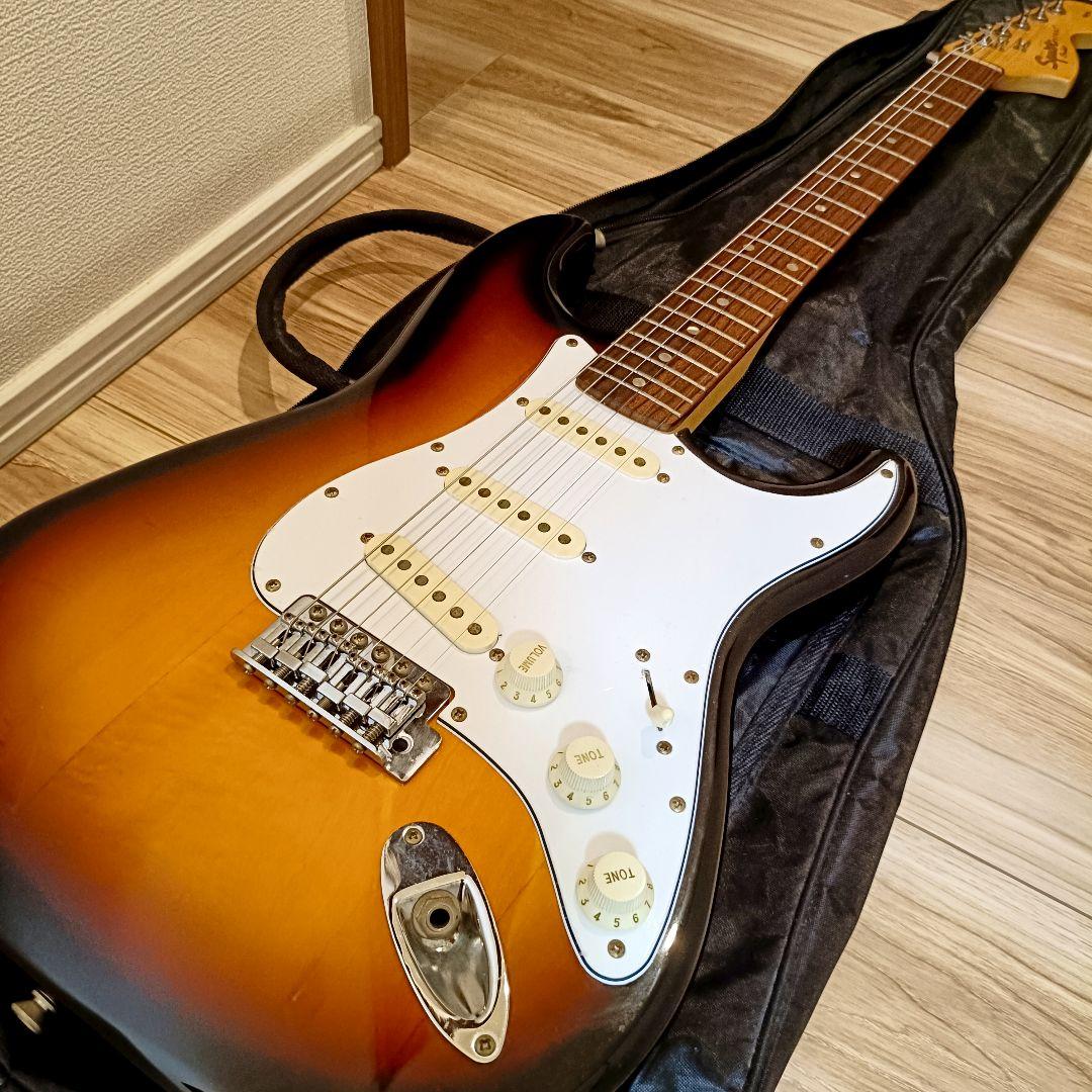 メンテ済｜Squier ストラトキャスター サンバースト