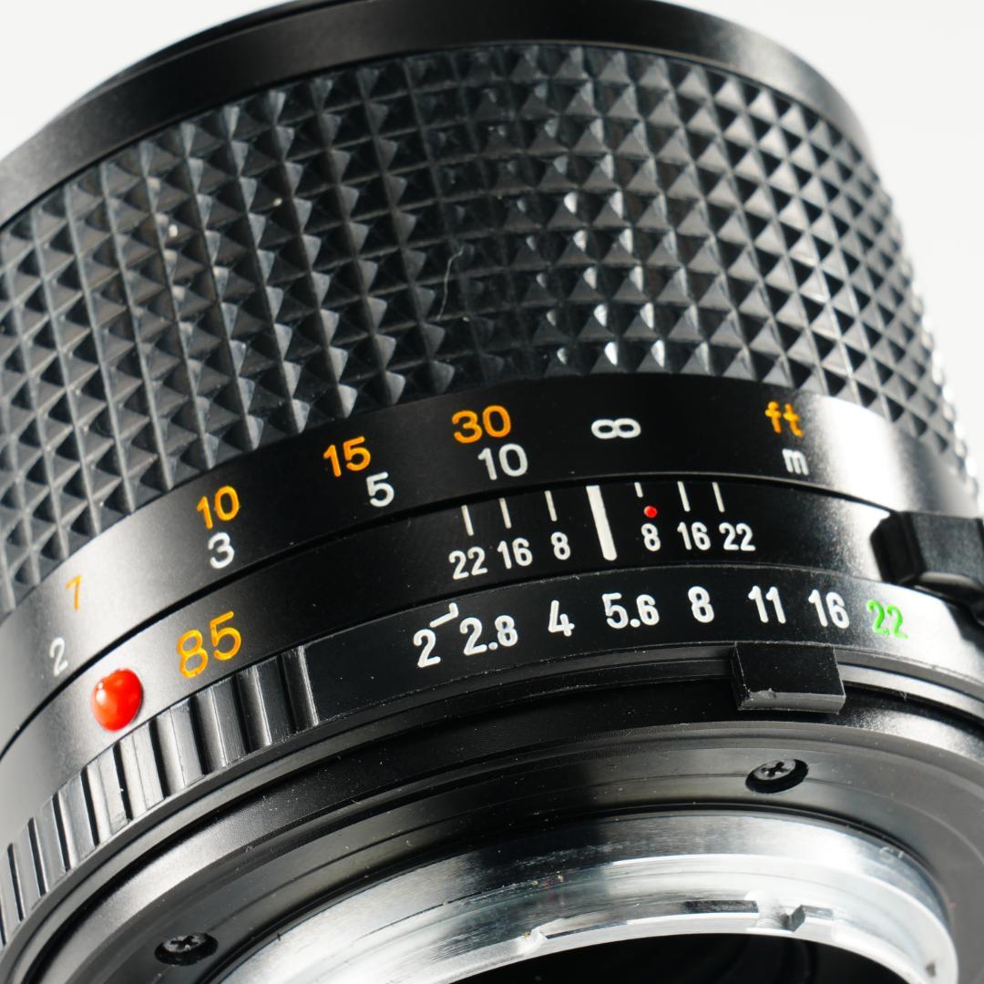 【整備＆テスト済】Minolta New MD 85mm F2 985