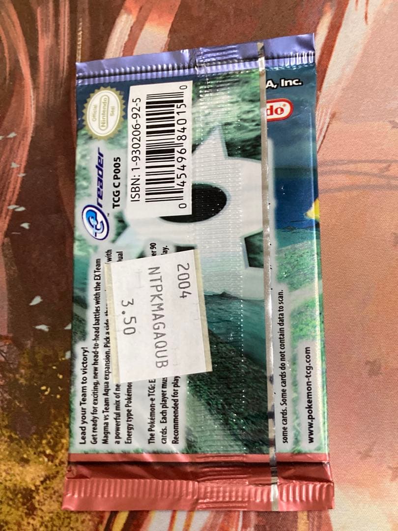 A*e様 ポケカ　英語　EX TEAM MAGMA VS TEAM AQUA 未