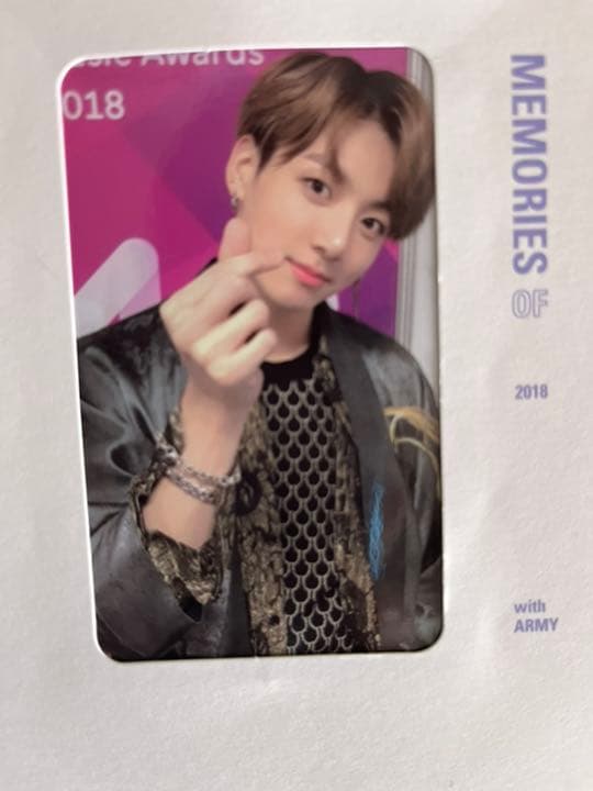 BTS メモリーズ2018 Blu-ray グク　日本語字幕あり