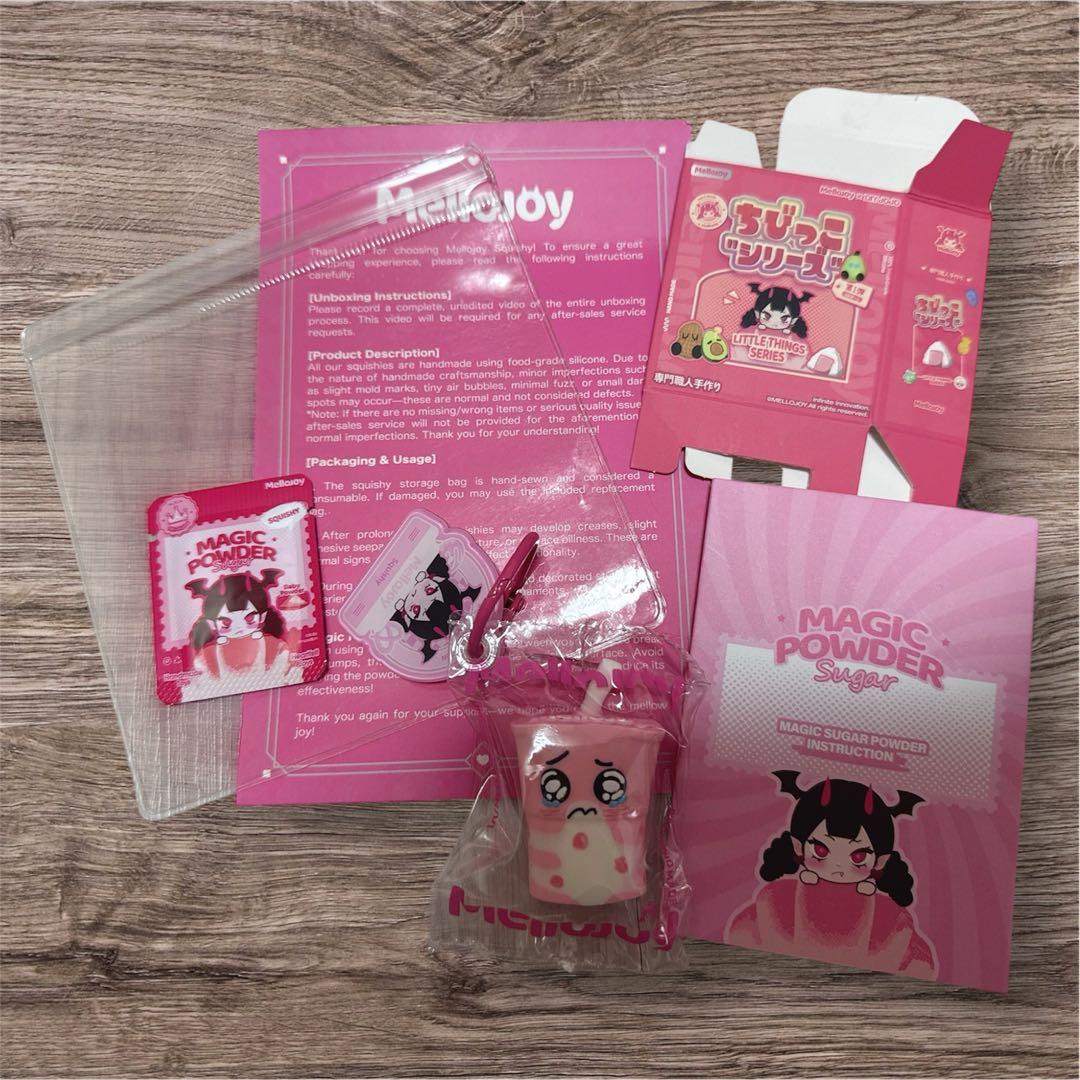 再販無し✨mellojoy スクイーズ　ちびっこ　タピオカ
