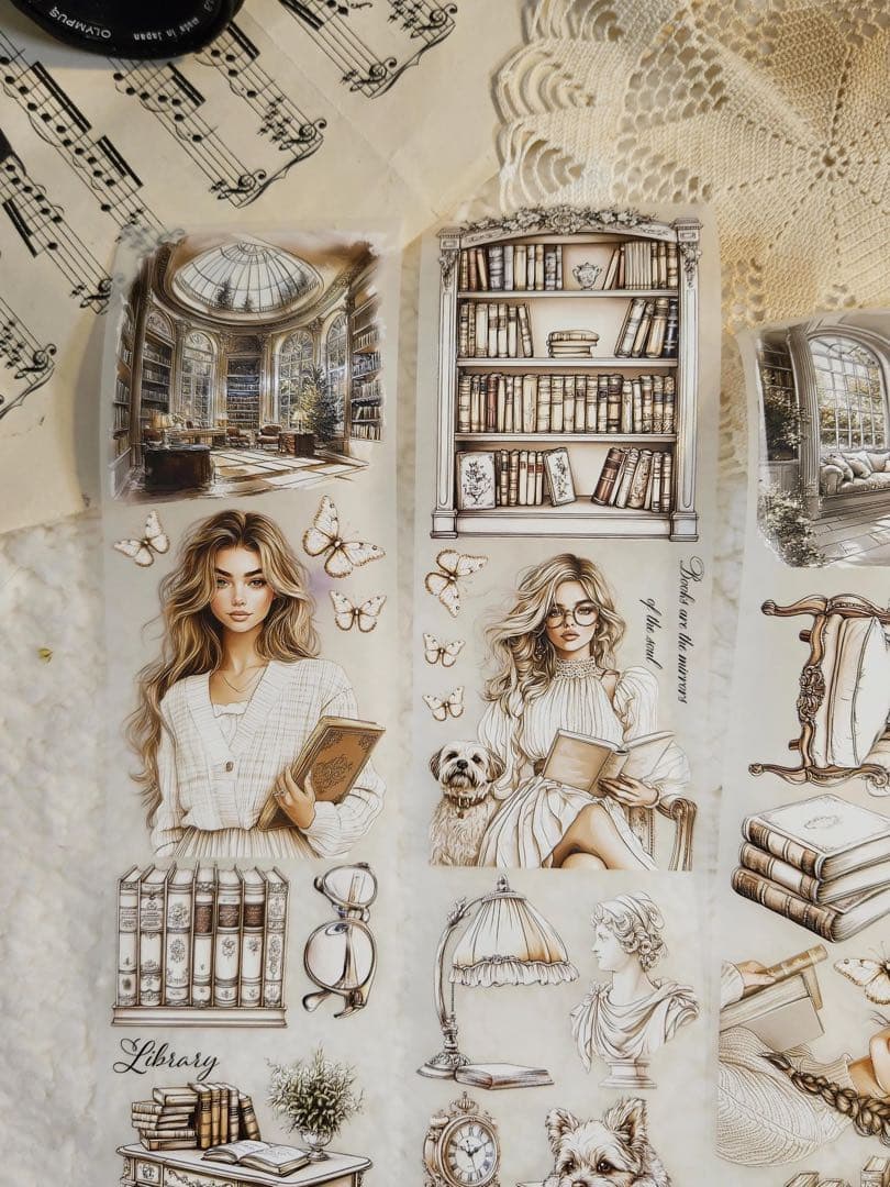 Lana's Scrap Shop 海外マスキングテープ　マステ 【2394】