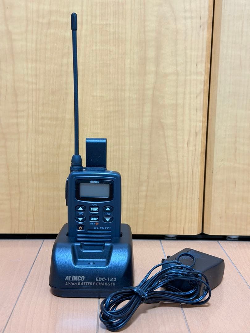 【美品】アルインコ特定小電力トランシーバー DJ-CH271
