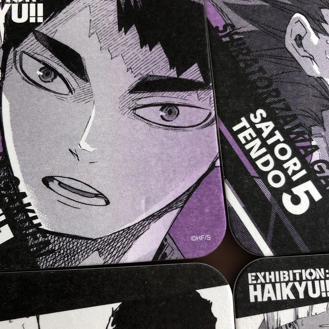 ❶ハイキュー!!展 ゲンガ×タイカン コースター 16枚