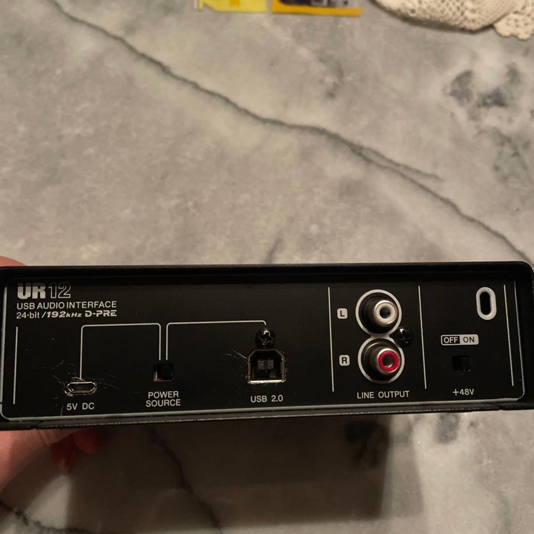 Steinberg UR12 コッパー　SONY MDR 900ST モニター