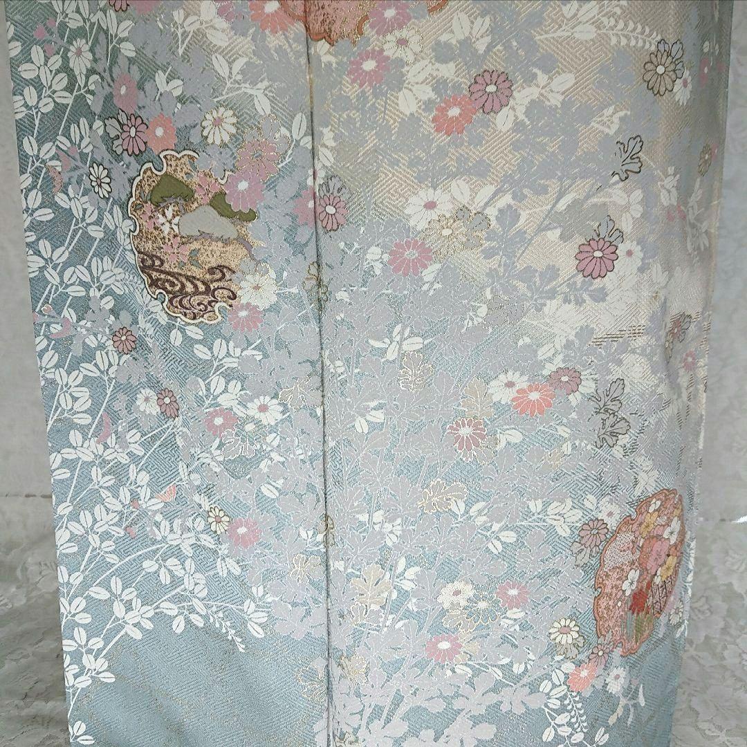 Mの正絹 訪問着 4点 フルセット 入学式 卒業式 結婚式 お宮参り