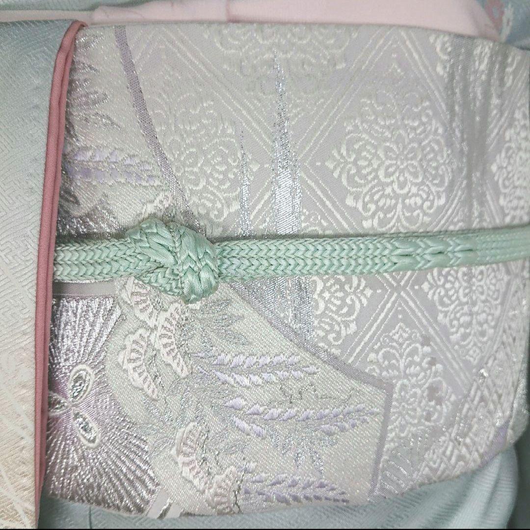 Mの正絹 訪問着 4点 フルセット 入学式 卒業式 結婚式 お宮参り