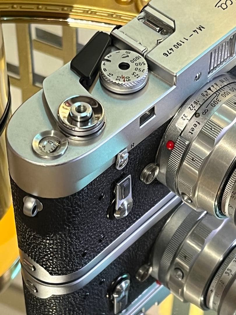 Leica M4＋Elmar 9cm f4 美品 タフなスナップ撮影に