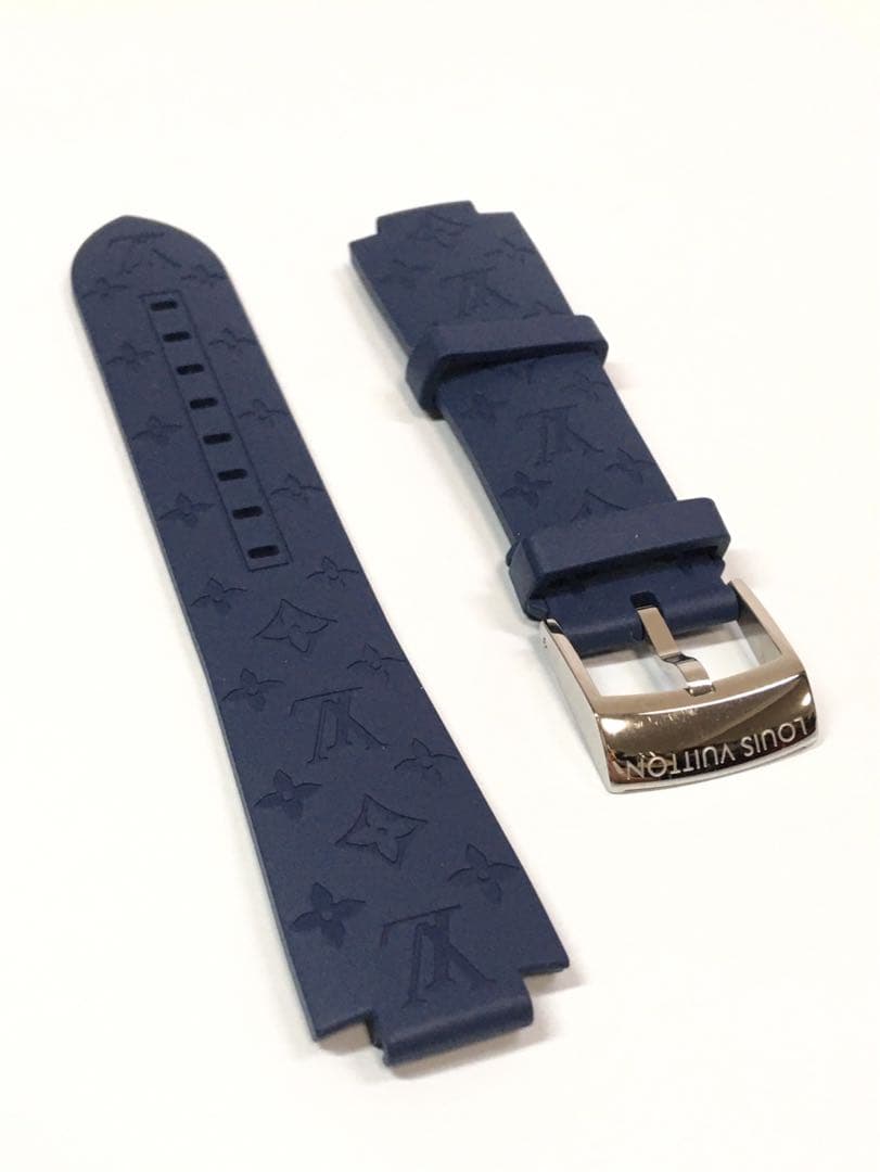 極美品　ルイヴィトン　モノグラム　タンブール　ラバー　ベルト　Lサイズ