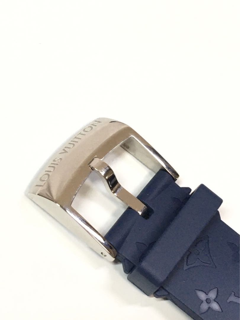 極美品　ルイヴィトン　モノグラム　タンブール　ラバー　ベルト　Lサイズ