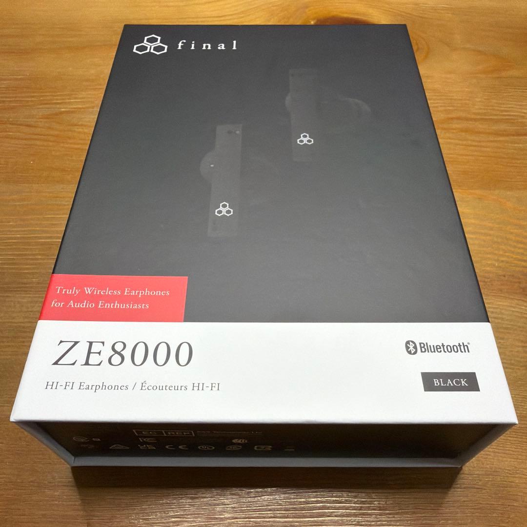 ⭐️新品未開封⭐️final ZE8000 ブラック ワイヤレスイヤホン