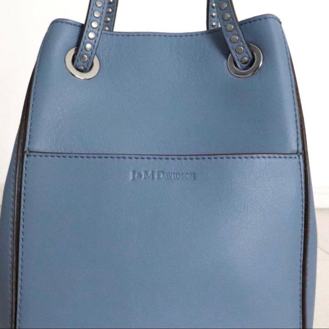 良品 J&M DAVIDSON 2×4 ツーバイフォー スタッズ レザー バッグ