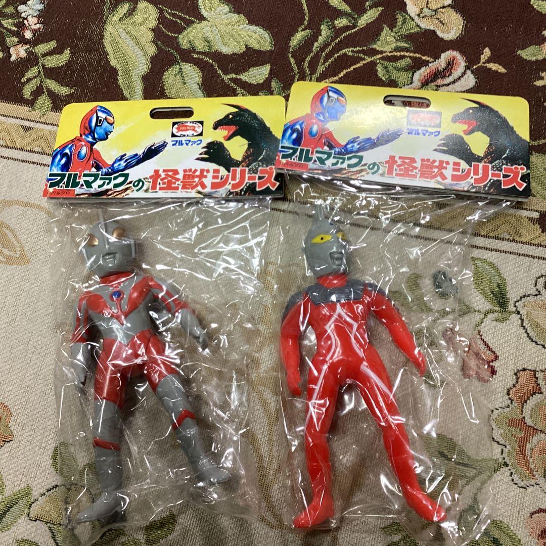 ブルマァク復刻　初版ウルトラマン＆ウルトラセブンNEWスタンダードサイズ　新品
