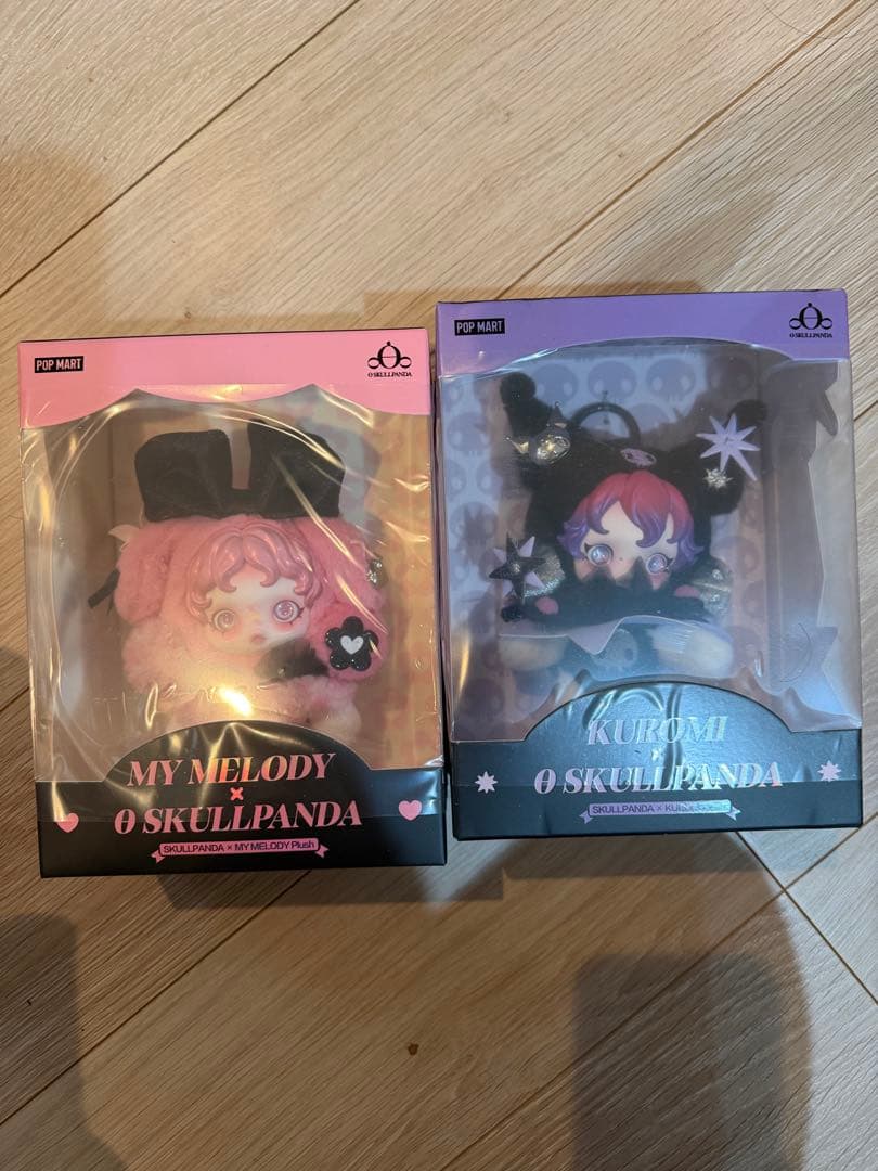 POPMART SKULLPANDA KUROMI MELODY サンリオ 2点