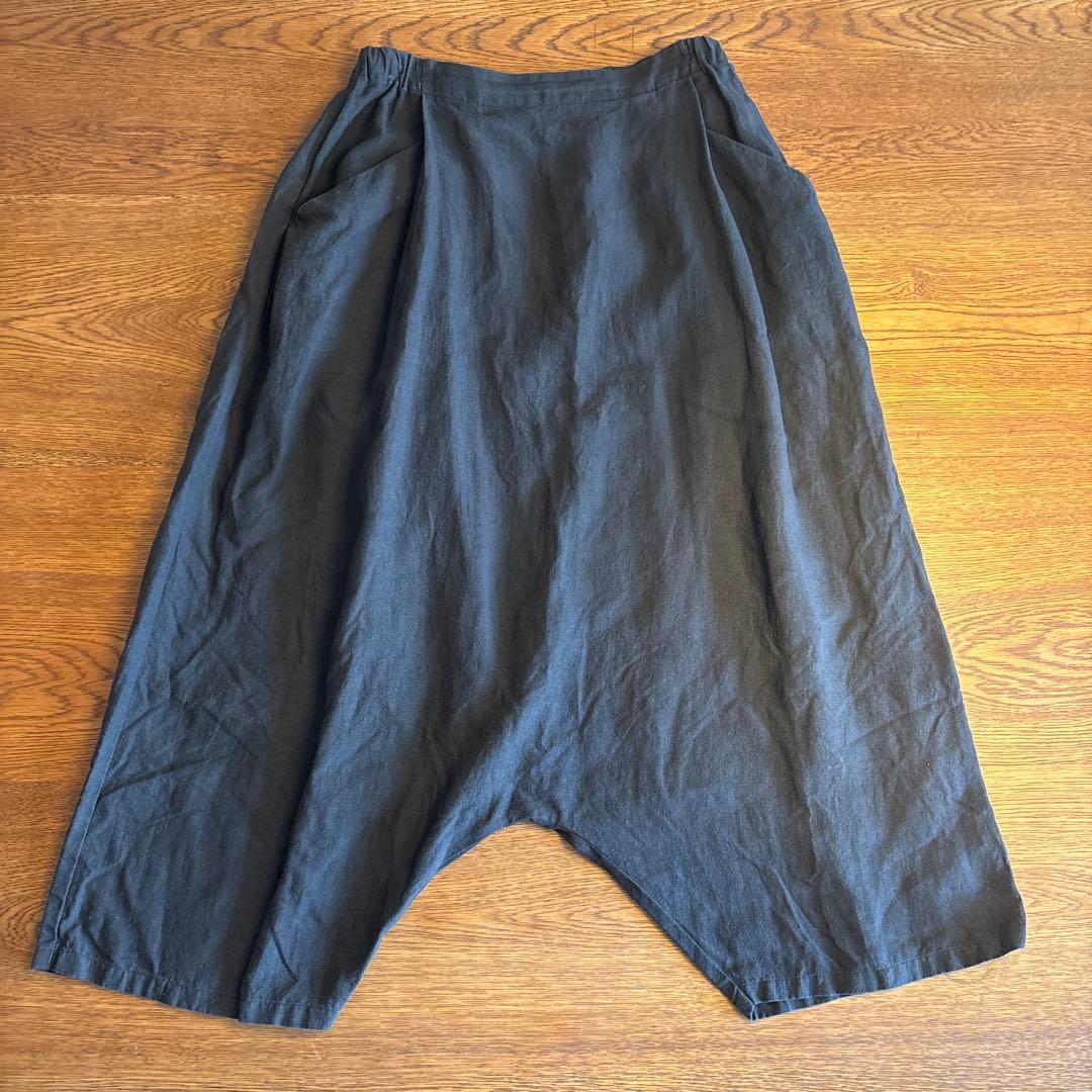 エヴァムエヴァ evam eva リネンサルエルパンツ