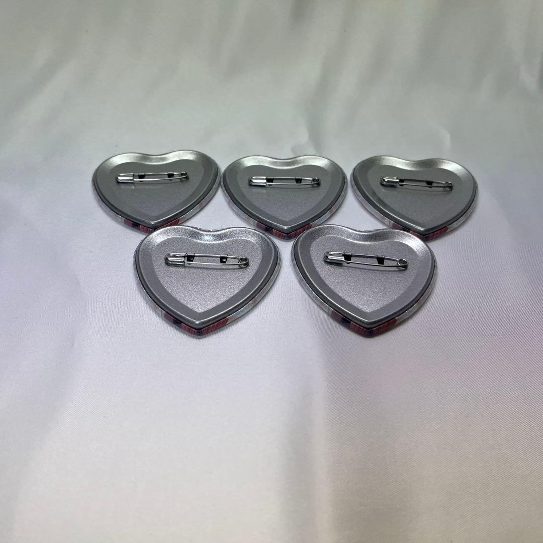 葛葉 ハート型缶バッジ 10点 Prism Heart June Bride