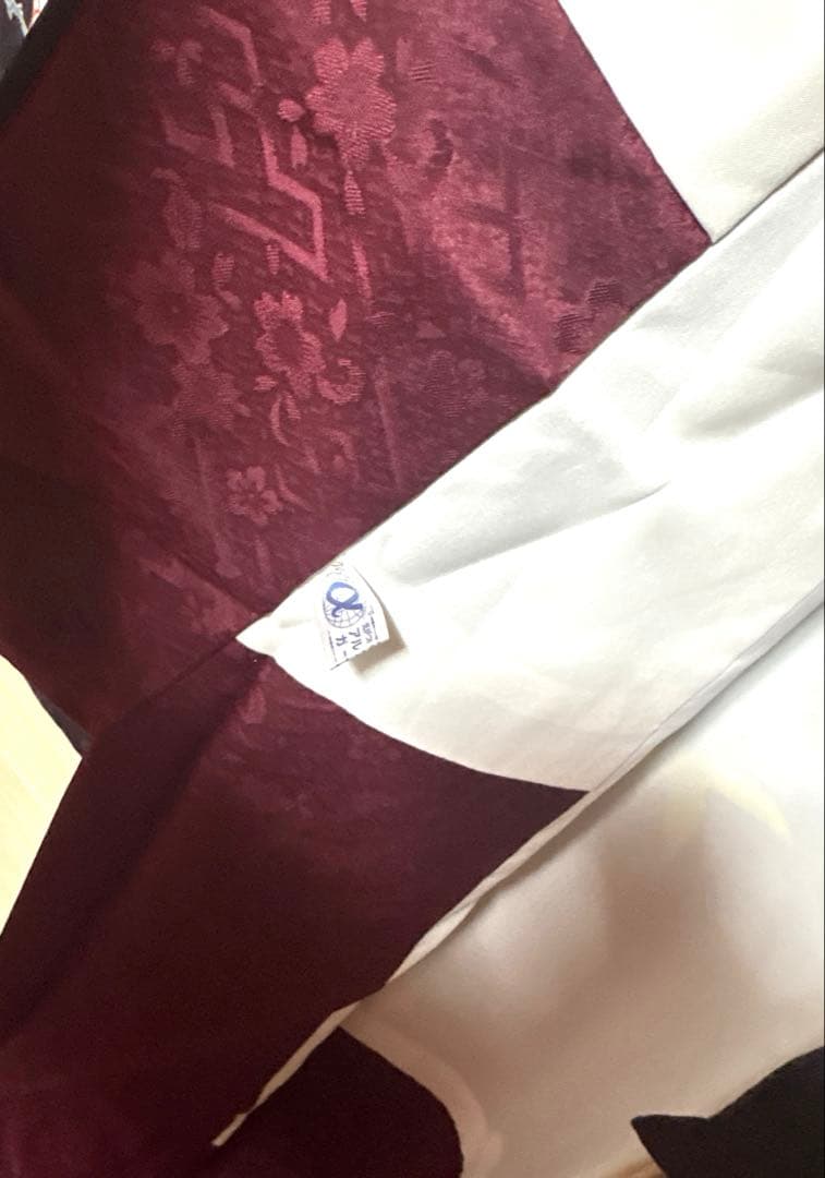 紫黒色 松竹梅 振袖 身丈163