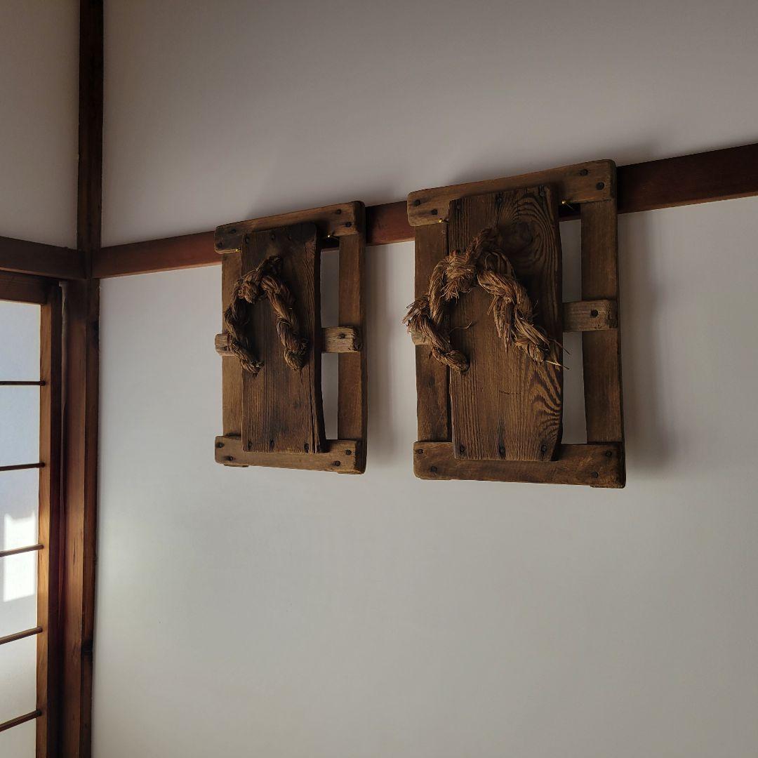 【かんじき】古道具　美術品　アンティーク　日本製