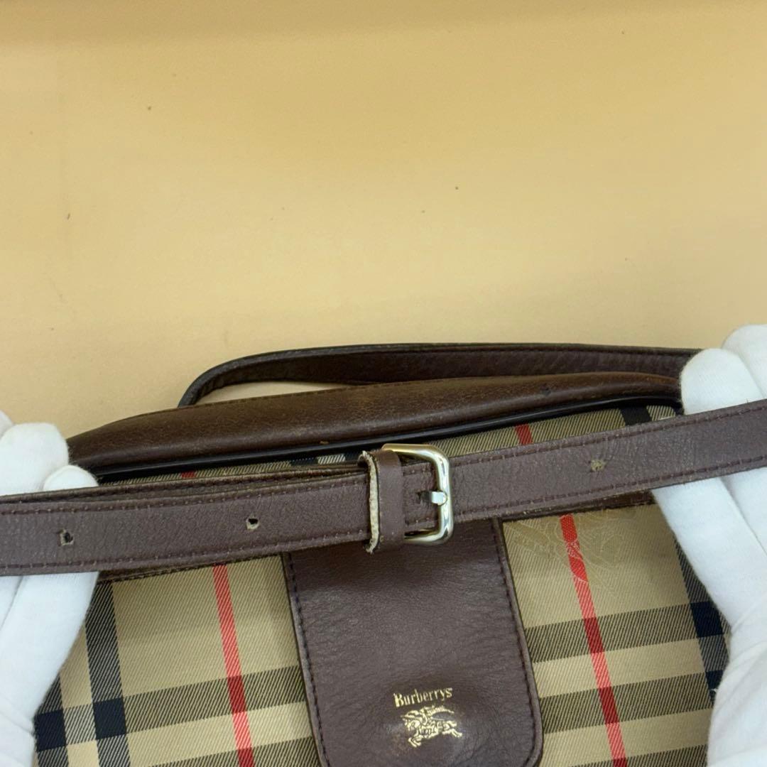 Burberrys バーバリーズ ノバチェック シャドーホース ショルダーバッグ