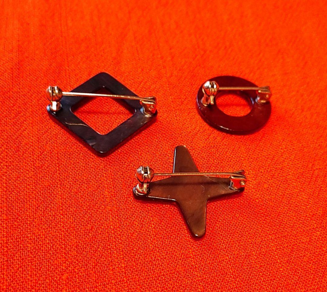 【LOUIS VUITTON】☆希少美品☆ ルイ・ヴィトン ブローチ 3型セット